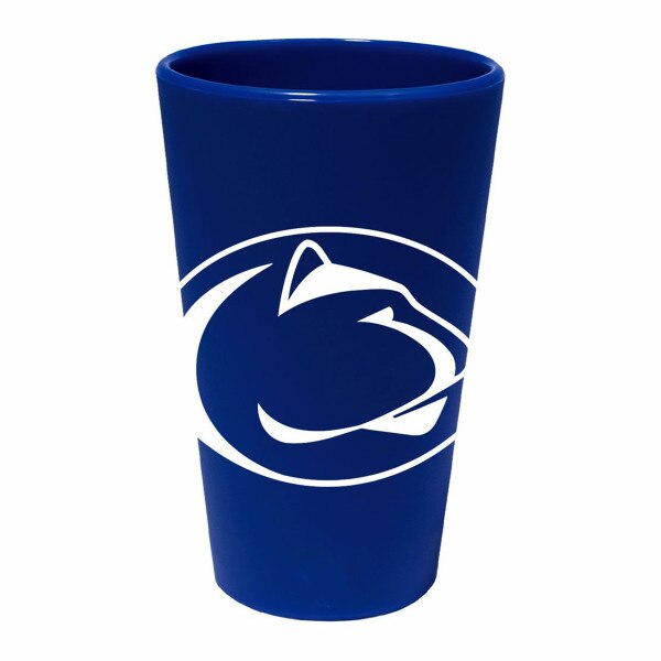 blue silicone pint with Penn State Athletic Logo